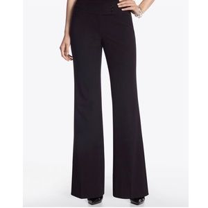 WHBM • Fit-and-Flare Black Pants • WITH TAGS!
